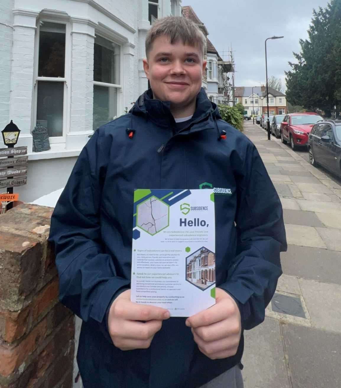 Subsidence Ltd welcomes our first apprentice